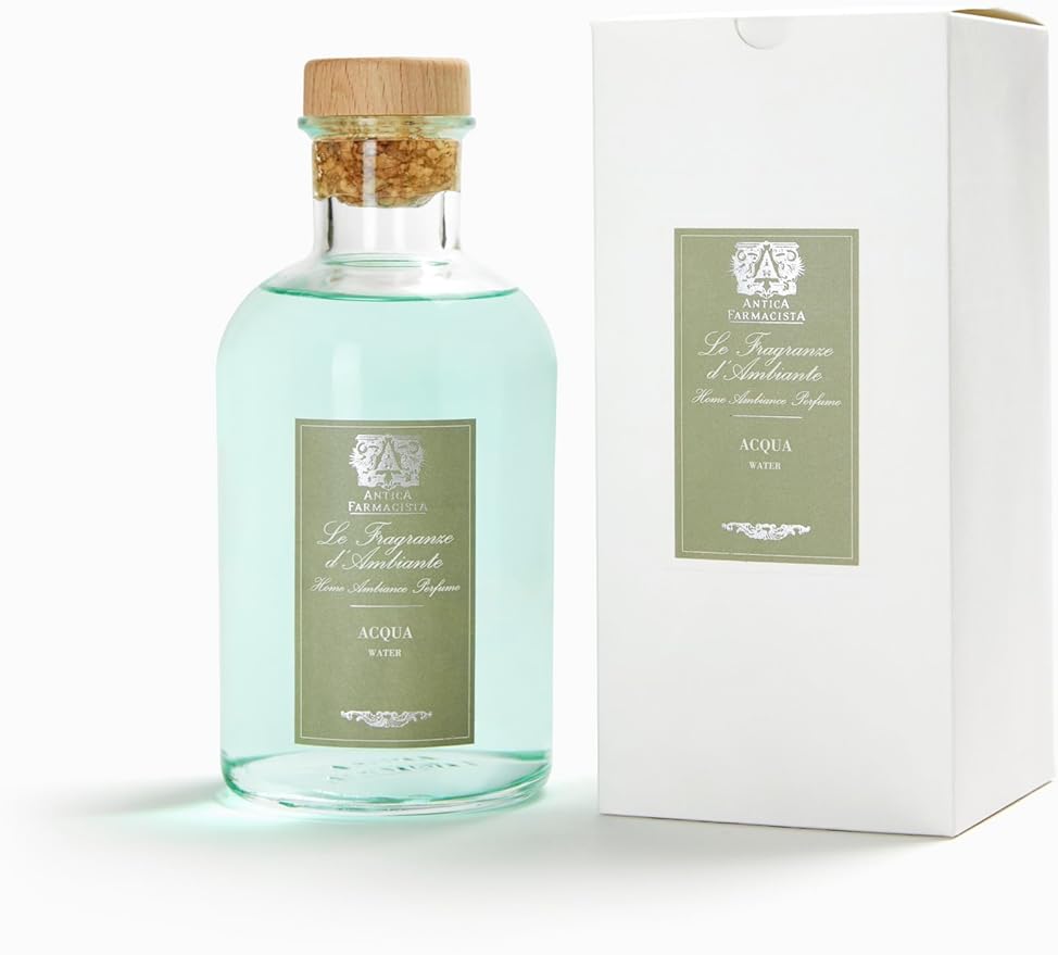 Antica Farmacista Home Ambiance Diffuser - Long-Lasting Reed Scent Diffuser - Luxury Room Freshener Gift - Acqua, 16.9 fl oz