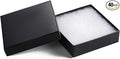 GEFTOL Jewelry Gift Boxes 40 Pack 3.5x3.5x1 Inch Cardboard Jewelry Boxes,Small Gift Boxes for Jewelry Earrings Necklaces Handmade Bangles Bracelets(Black)