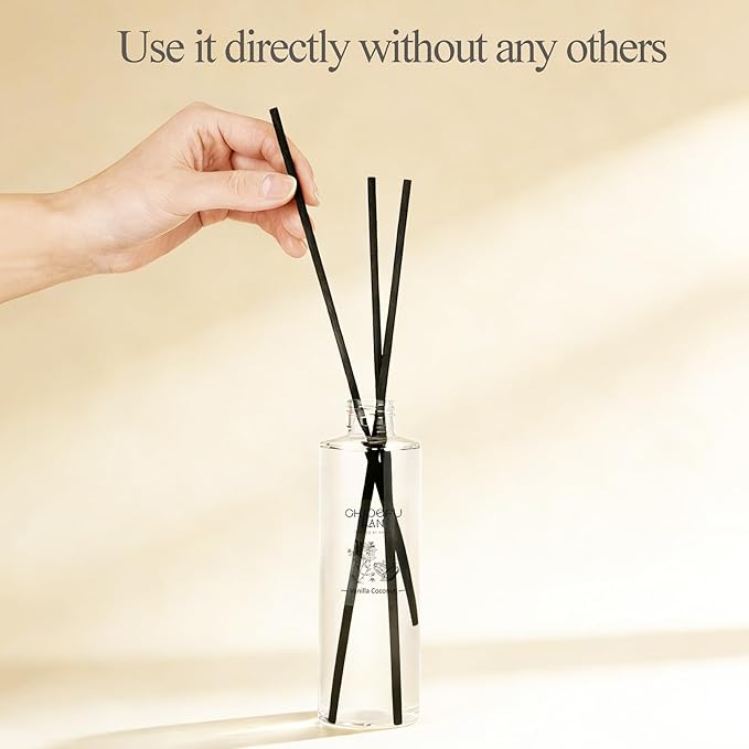 Chloefu LAN Sunflowers Scented Oil Diffuser Refill 200ml/6.76 fl oz Air Freshener with Natural Essential Oils，Floral Fruity Scent, Daisy-Inspired Long-Lasting Diffuser Oil, Home & Bathroom Decor