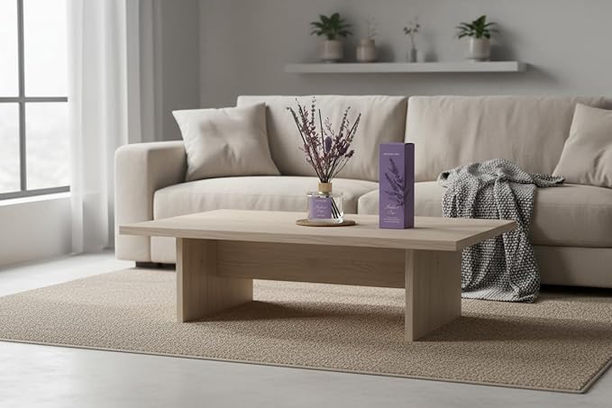 5.7 fl oz Amethyst Sage Reed Diffuser Set, Glass Bottle with Preserved Flowers, Natural Home Fragrance for Bedroom, Bathroom, Home Decor(170ml)