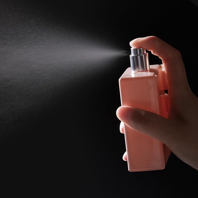 Yerpkefey 100ml/3.4 Oz Glass Spray Bottle Perfume Atomizer,Empty Refillable Perfume Spray Bottle with 3 Kinds of Dispenser (A5)