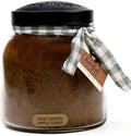 A Cheerful Giver — Aunt Kook's Apple Cider - 34oz Papa Scented Candle Jar with Lid - Keepers of the Light - 155 Hours of Burn Time, Gift for Women, Brown