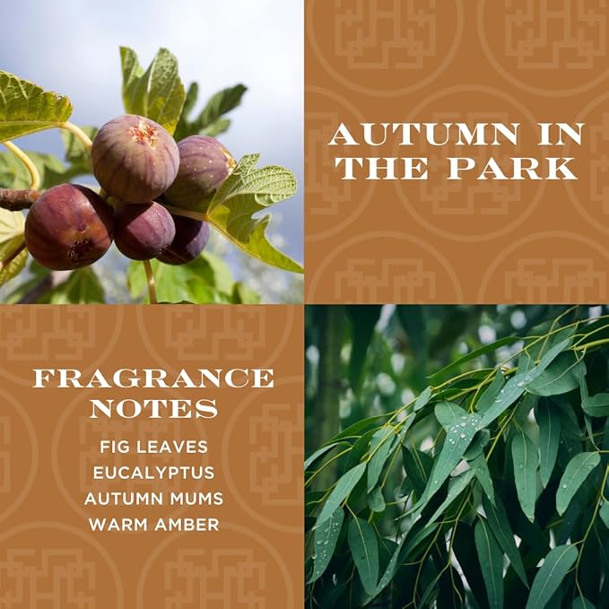 HomeWorx by SLATKIN + CO. Candle- Autumn in The Park, 18 oz. Premium Scented Candle - 30-55 Hours Burn Time