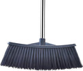 Heavy-Duty Outdoor Broom with 62-Inch Stainless Steel Handle - 36-Inch Wide Plastic Broom Head for Garage, Yard, Sidewalk - No Bend Sweeping, Durable & Lightweight