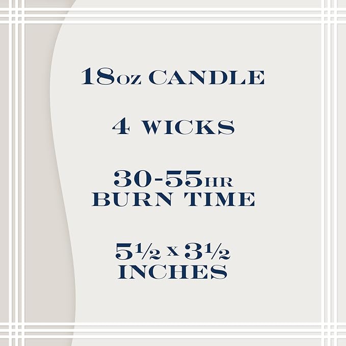 Spiced White Pumpkin 18 oz 4-Wick Candle by HomeWorx | Cozy Aromatherapy | Long-Lasting Fragrance | Winter Home Decor Essential