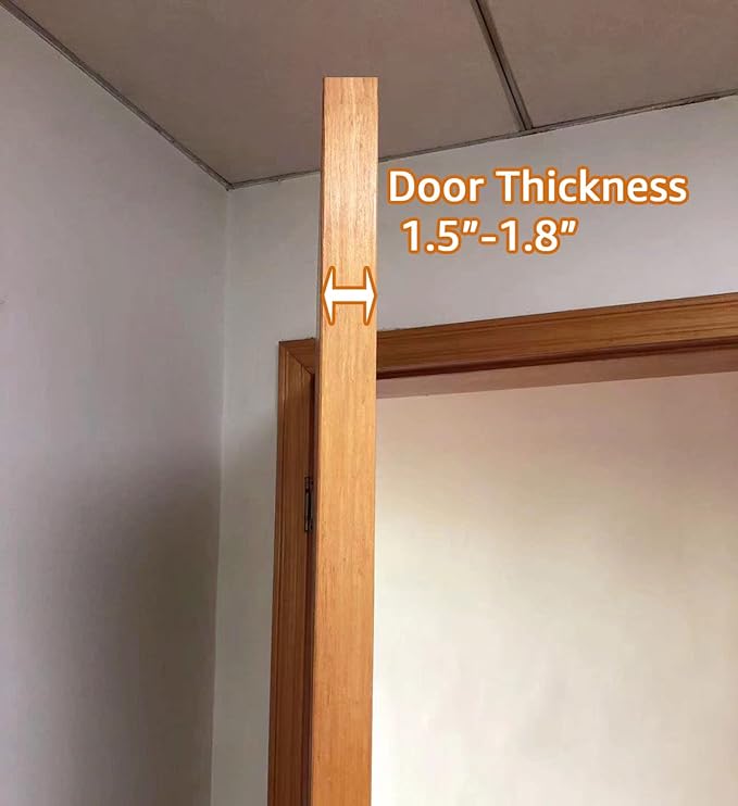 Amazon Basics Hanging Shoe Organizer Medium Pocket Light Grey | Over-the-Door, 24