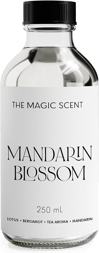 The Magic Scent Mandarin Blossom Diffuser Oil - Hotel & Home Luxury Scents Inspired by Maldives - Diffuser Oil Scents for Home Designed for Use in All Diffusers - 8.5 fl oz, 250 mL