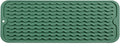 MicoYang Silicone Dish Drying Mat for Multiple Usage,Easy clean,Eco-friendly,Heat-resistant Silicone Mat for Kitchen Counter,Sink,Bar,Bottle,or Cup Green M 17 inches x 6 inches