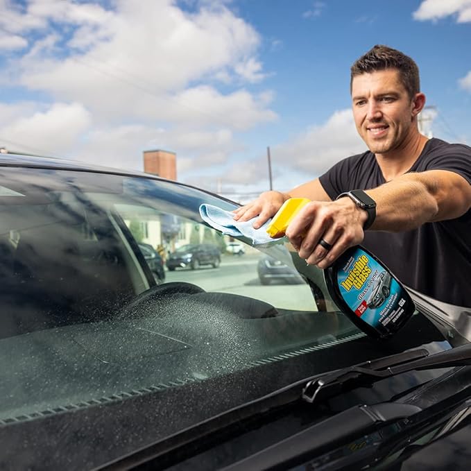 Invisible Glass 92163-2PK Premium Glass Cleaner Spray for Car Windshields and Windows, Automotive and Home Window Cleaner, Streak-Free, Ammonia-Free, Tint-Safe – 16 fl oz (Pack of 2)