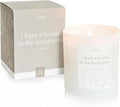 Literie NYC Inspired Scented Candle: I Have A House in The Hamptons - Rosé & Melon Scent, 9oz, 50 Hour Burn, Vegan Soy & Coconut Blend Candle for Home Decor, Gift for Women & Men