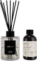 VINEVIDA Scent NO. 1600 Reed Diffuser - 120mL (4oz) - Inspired by: Bombshell, Reed Diffusers for Home, Office, Bathroom, Made in USA Scent Diffuser Sticks, Room Fragrance Diffuser