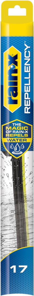 Rain-X 810317 Repellency Water Repellent Wiper Blades, 17" Windshield Wiper,New & Improved Version of Latitude Wiper Blades w/Water Repellency Formula [Amazon Exclusive]