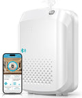 Waterless Essential Oil Diffuser 3000 Sq.Ft Coverage for Large Home Hotel Office, 400ml Cold Air Scent Machine for Aromathrapy, Bluetooth App Control, No-Noise Aroma Diffuser On Wall Valentines Gift