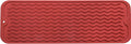 MicoYang Silicone Dish Drying Mat for Multiple Usage,Easy clean,Eco-friendly,Heat-resistant Silicone Mat for Kitchen Counter,Sink,Bar,Bottle,or Cup Red M 17 inches x 6 inches