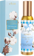 Room Spray, Whisper Linen, 4 fl oz, Air Freshener for Home, Long-Lasting Odor Eliminator for Bathroom and Office