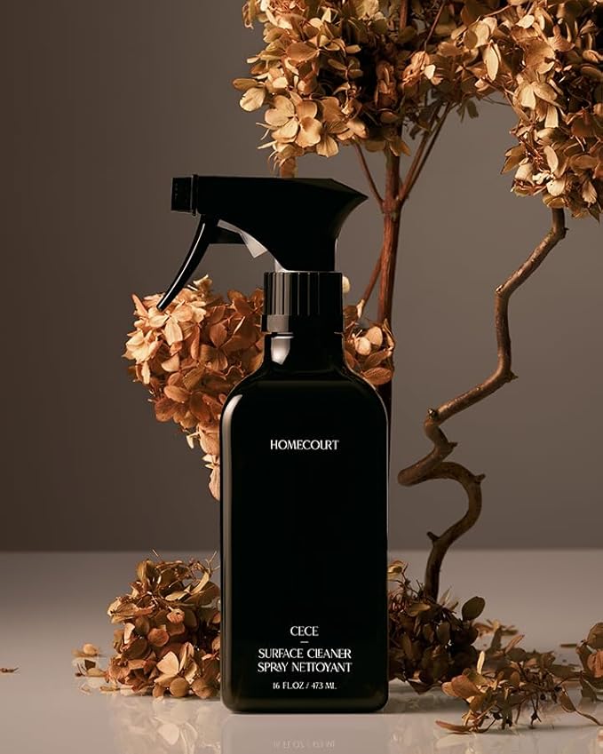 Homecourt All-Purpose Surface Cleaner Spray, Lifts Away Dirt, Smudges & Grease, For Bathroom, Kitchen & more, Clean Formula, Cece, 16 fl oz