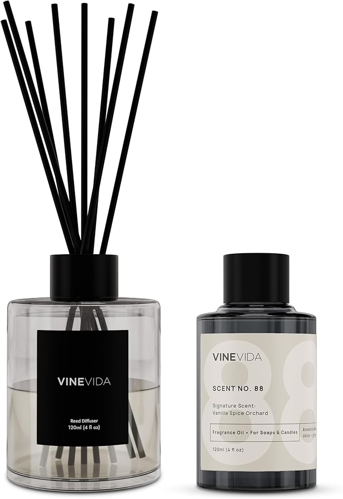 VINEVIDA NO. 88 Reed Diffuser - Vanilla Spice Orchard