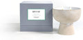 Blueme Focus Candle | Eucalyptus & Lime | 2 Wick - Refillable Wellness Candle with Essential Oils, Hand Finished & Poured Soy Wax Blend Ceramic Vessel, Natural Cotton Wicks | Medium 12 oz