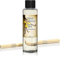 Urban Naturals Vanilla Bean Scented Oil Reed Diffuser Refill | Includes a Free Set of Reed Sticks! Vanilla Cream, Amber & Sweet Tonka Bean, 4 oz.