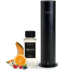 Aroma Scent Diffuser Starter Kit for Up to 1000SQ. FT. Coverage - 120ML Waterless Essential Aroma Scent Oil Included - Luxury Aroma Diffuser Ideal for Home, Office & Hotel (Black, Mirage)