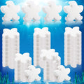 Patelai 40 Pcs Hot Tub Sponge Spa Cleaning Sponges for Hot Tub Oil Absorbing Cleaning Scum for Spa, Bathtub and Swimming Pool to Soak up Oils Bathtub Accessories(Starfish Style)