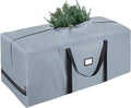 BALEINE 9 ft Christmas Tree Storage Bag, Heavy Duty 900D Oxford Fabric with Reinforced Handles and Dual Zippers Wide Opening, Extra Large Storage Container for Trees (Grey)