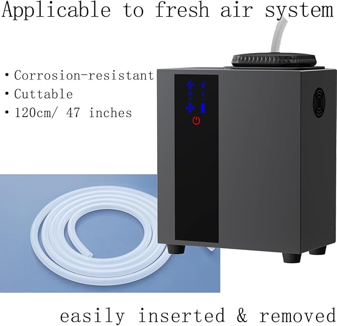 Fragrance Scent Collection HVAC Diffuser - Area 5300 sq ft or Full Air System, Bussiness, Home, 7 Fl Oz 200ml, Bluetooth Control, X2000 Black, DIFFMELY