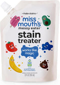 Miss Mouth's Messy Eater Stain Treater - 32oz Refill - Newborn & Baby Essentials - No Dry Cleaning Food, Grease, Coffee Off Laundry, Underwear, Fabric