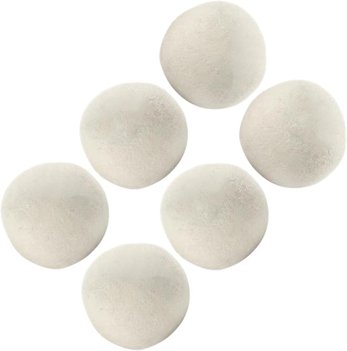 Efficient Laundry Drying Ball Quick Drying Fabric Softener Wool Wool Dryer Set of 6pcs Care Option