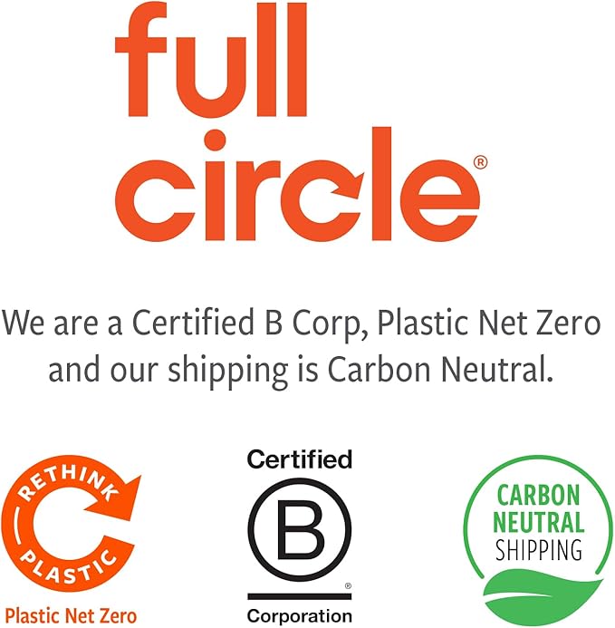 Full Circle Refill Component - Dry Earth Disk for Scrub Queen Toilet Brush, Diatomaceous Earth Disk