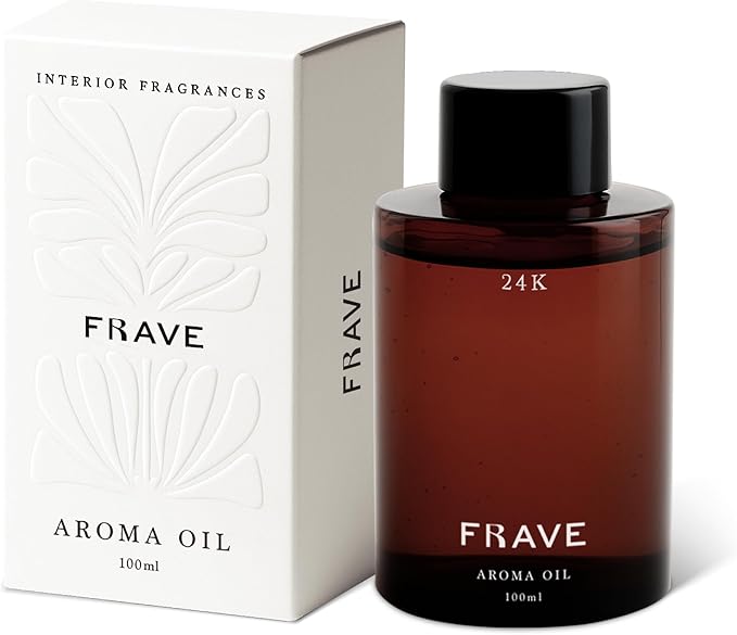 24K Flower Hotel Diffuser Oil, 100ml, 3.38 oz Aroma Oil, Scent Inspired by W-Hotel, Luxurious Aromatherapy Refill Fragrance for Waterless Cold Air Diffusers, Home, Office, Hotel
