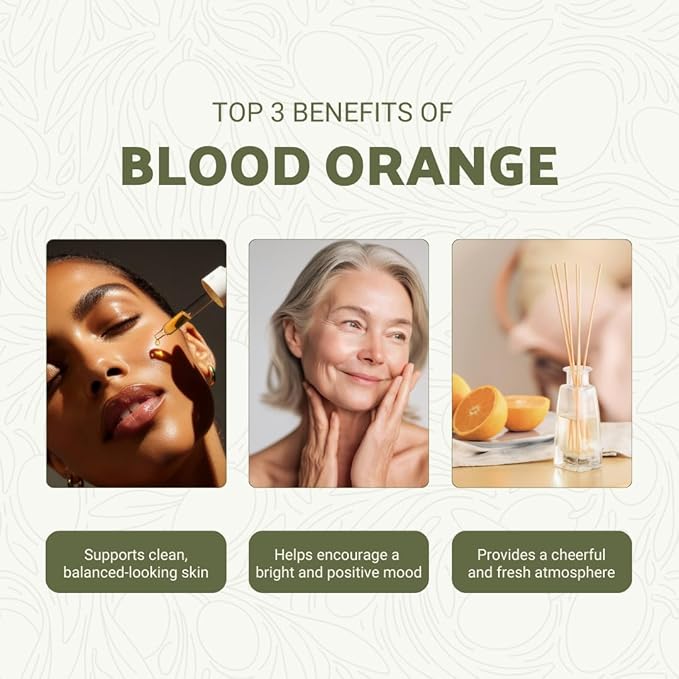 Blood Orange Essential Oil - Direct from Citrusmade in Sicily - Pure Essential Oil for Diffusers and Aromatherapy - Natural Citrus Scent | 100% Pure Therapeutic Grade (22lbs)