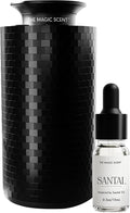 The Magic Scent Mini USB Car Diffuser - Waterless Scent Machine for Home & On-The-Go - Intensity Control & Timer - Waterless Oil Diffuser - Rechargeable Car Air Freshener Diffuser up to 400 sq. ft.