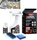 Biaoyun Automotive Headlamp Restoration Fluid Oxidized, Headlight Refurbishment Kit, Professional Car Headlamp Cleaner with Refurbishing Agent, Durable Headlight Repair Kit for All Vehicle Types