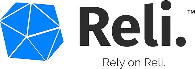 Reli. 6-10 Gallon Trash Bags | 1000 Bags | Black | Bathroom | Strong | Garbage