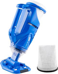 POOL BLASTER Catfish (Gen 2) Cordless Spa & Hot Tub Vacuum, More Power & Capacity, 45 Min Runtime, Spot Cleaning in Small Above Ground Swimming Pools, Rechargeable Spa Vac