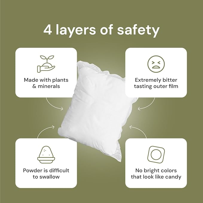 Grab Green Stoneworks Laundry Detergent Pods and Dryer Sheet Bundle, 50 Count Pods and 80 Dryer Sheets, Oak Tree Scent, Plant and Mineral Based Laundry Care Set