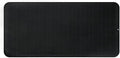 MicoYang Silicone Dish Drying Mat for Multiple Usage,Easy clean,Eco-friendly,Heat-resistant Silicone Mat for Kitchen Counter or Sink,Refrigerator or Drawer Liner Black 5XL 36inches x 18inches