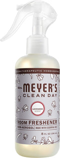 MRS. MEYER'S CLEAN DAY Room and Air Freshener Spray, Non-Aerosol Spray Bottle Infused with Essential Oils, Lavender, 8 fl. oz