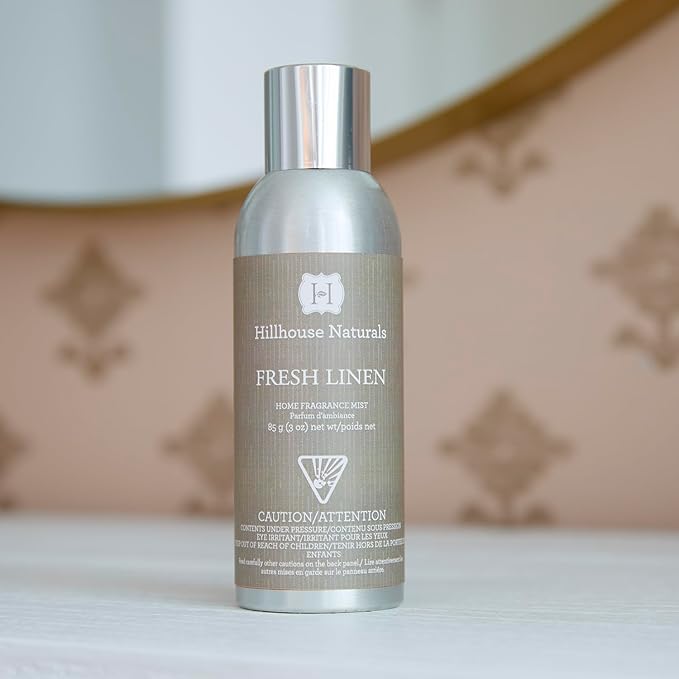 Hillhouse Naturals LNFM Fresh Linen Fragrance Mist 3oz
