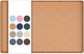 URMONA Under Sink Mat for Kitchen Waterproof, 16" x 10" Silicone Under Sink Mat for Shelf Liner Organizer, Cabinet Sink Protector Under Sink Liner for Bottom Kitchen, Bathroom(Khaki)