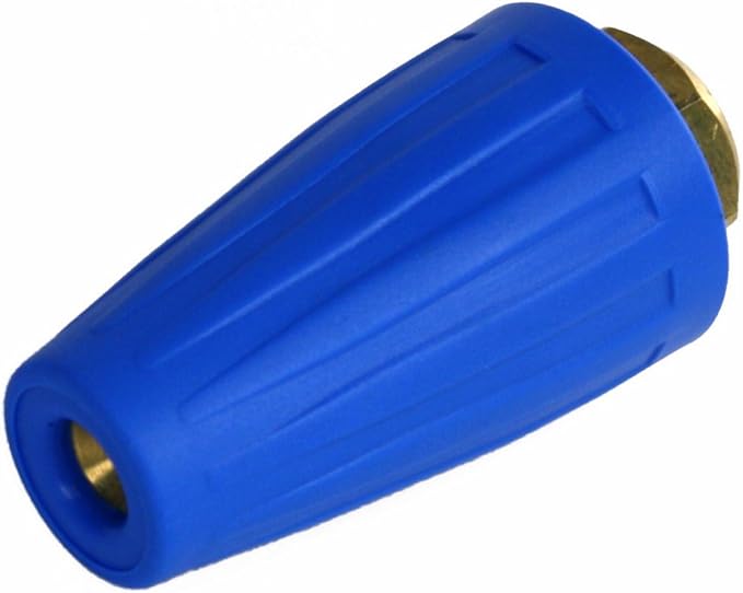 Erie Tools Alloy Steel Pressure Washer Rotating Turbo Nozzle 4,000 PSI, 3.0 Orifice, 3.0 GPM with 1/4" Quick Connect Plug