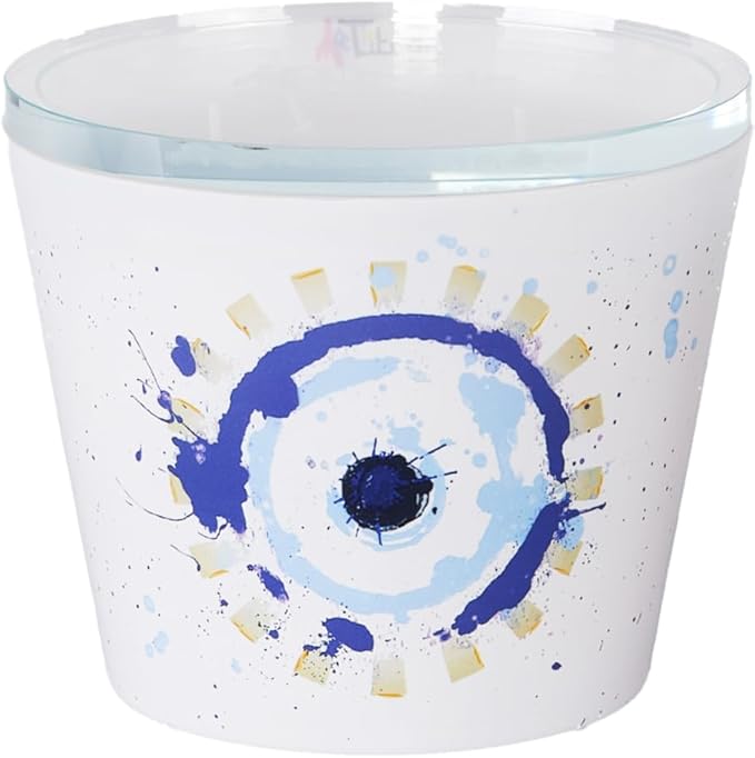 Scented Candle | Eco-Friendly Soy Blend Wax | Glass Luxury Candles | Perfect for Home Décor & Gifting | 150g | 10 cm Tall | Approx Burn Time - 80 Hours (Mal De Ojo, 10cm)