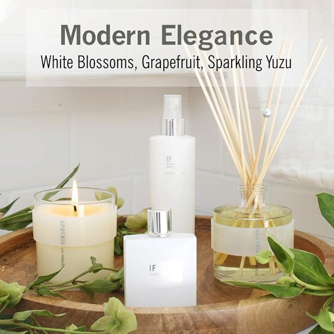 APOTHIA - IF Air Mist | Modern White Floral & Citrus | Indoor Room Spray | Premium Essential Oils | 8 oz | 236 ml | Small Batches for Luxury Quality