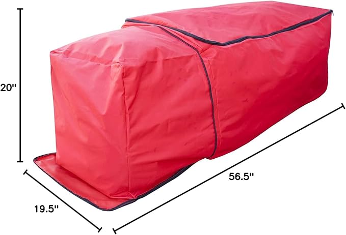 Simple Living Solution's 6-9ft Expandable Rolling Christmas Tree Bag for Artificial XMas Tree Storage. Great for Large Items like Holiday Inflatables and Camping Supplies
