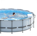 Swim Current Machine for Pool, 1:40/100 Yards Endless Pool Swimmer for Swimming Pools - 1-9 Grade Adjustable Current Swim Jet for Home Indoor/Outdoor Swimming Pool Exercise, Lap Training & Family Fun