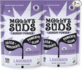 Molly's Suds Original Laundry Detergent Powder | Clean Laundry Detergent Powder for Sensitive Skin | Simple, Effective Ingredients, Stain Fighting | 240 Loads (Lavender)