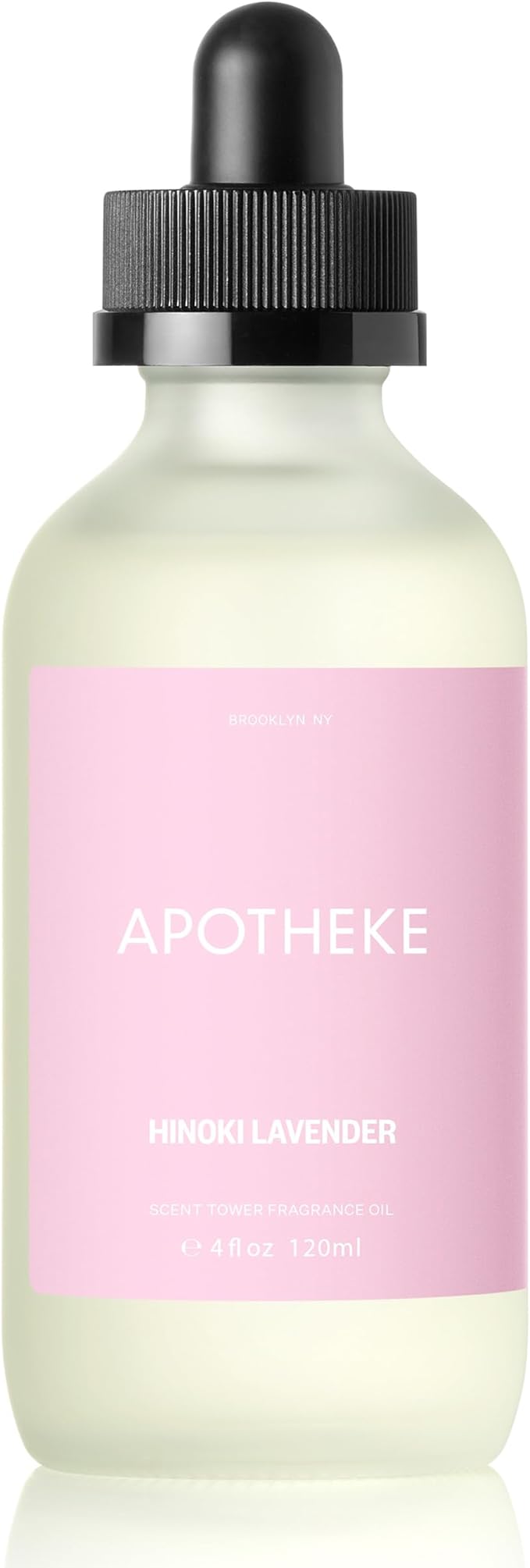 Apotheke Scent Tower Aromatherapy Diffuser Fragrance Refill, Hinoki Lavender (120 ml) - Long-Lasting Perfume-Grade Essential Oil for Clean & Fresh Home, Office, Hotel & Large Rooms