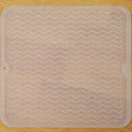 MicoYang Silicone Dish Drying Mat for Multiple Usage,Easy clean,Eco-friendly,Heat-resistant Silicone Mat for Kitchen Counter or Sink,Refrigerator or Drawer liner Translucent M 12 inches x 12 inches