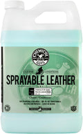 Chemical Guys SPI_103 Sprayable Leather Cleaner and Conditioner in One for Interiors, Apparel, and More (Works on Natural, Synthetic, Pleather, Faux Leather and More) Leather Scent, 128 fl oz (1 Gal)